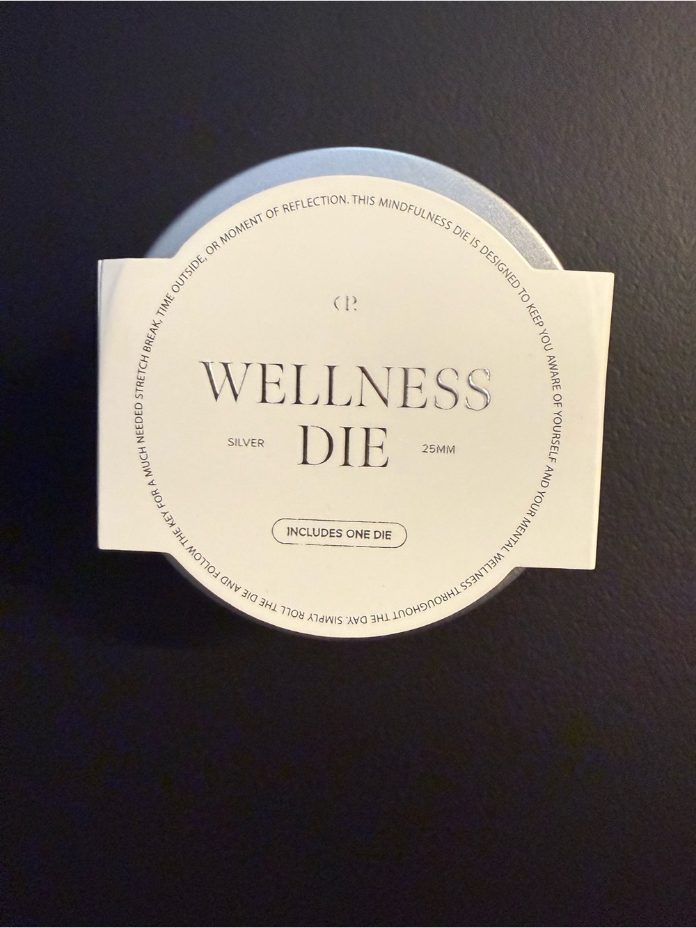 Cloth & Paper Wellness Die Mindfulness Die